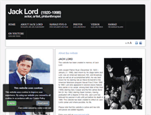 Tablet Screenshot of jack-lord.info